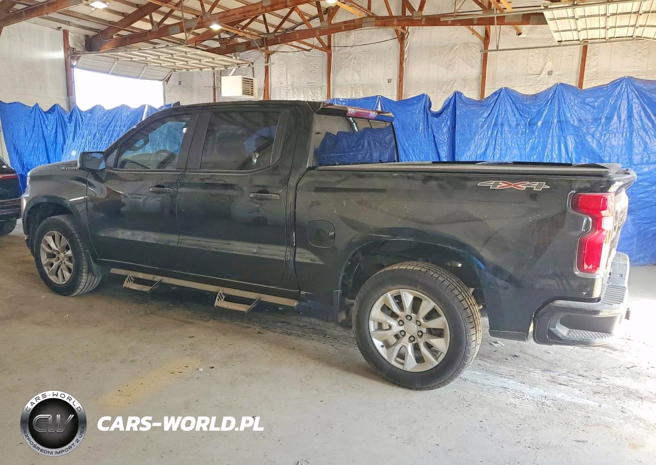 2021 Chevrolet Silverado K1500 Custom VIN:1GCPYBEKXMZ240316 - 2