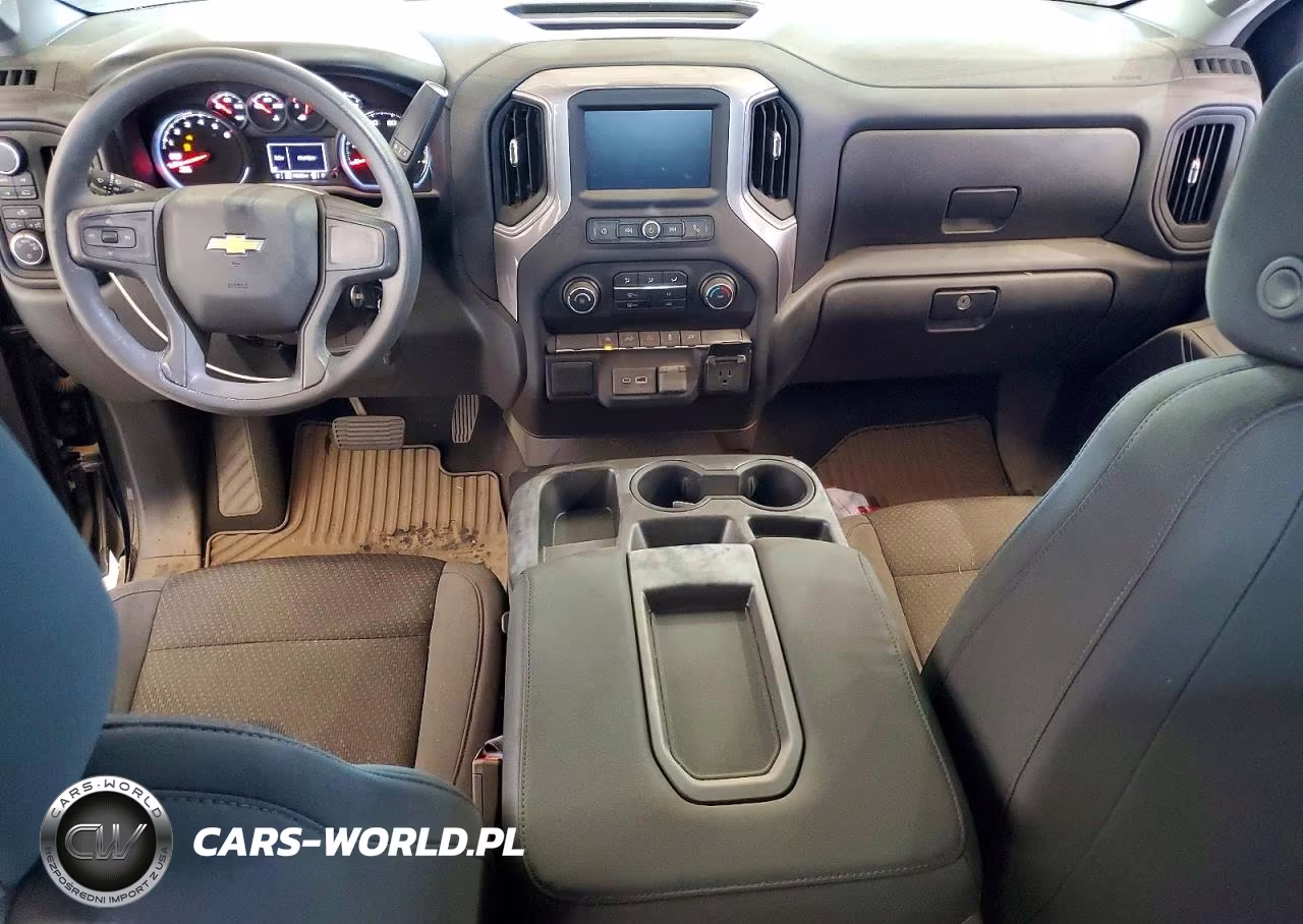2021 Chevrolet Silverado K1500 Custom VIN:1GCPYBEKXMZ240316 - 8