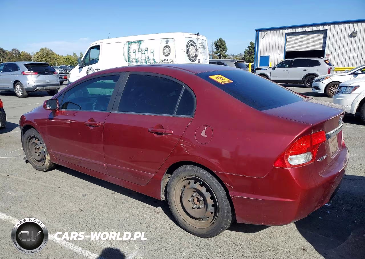 2010 Honda Civic Lx VIN:19XFA1F57AE077361 - 2