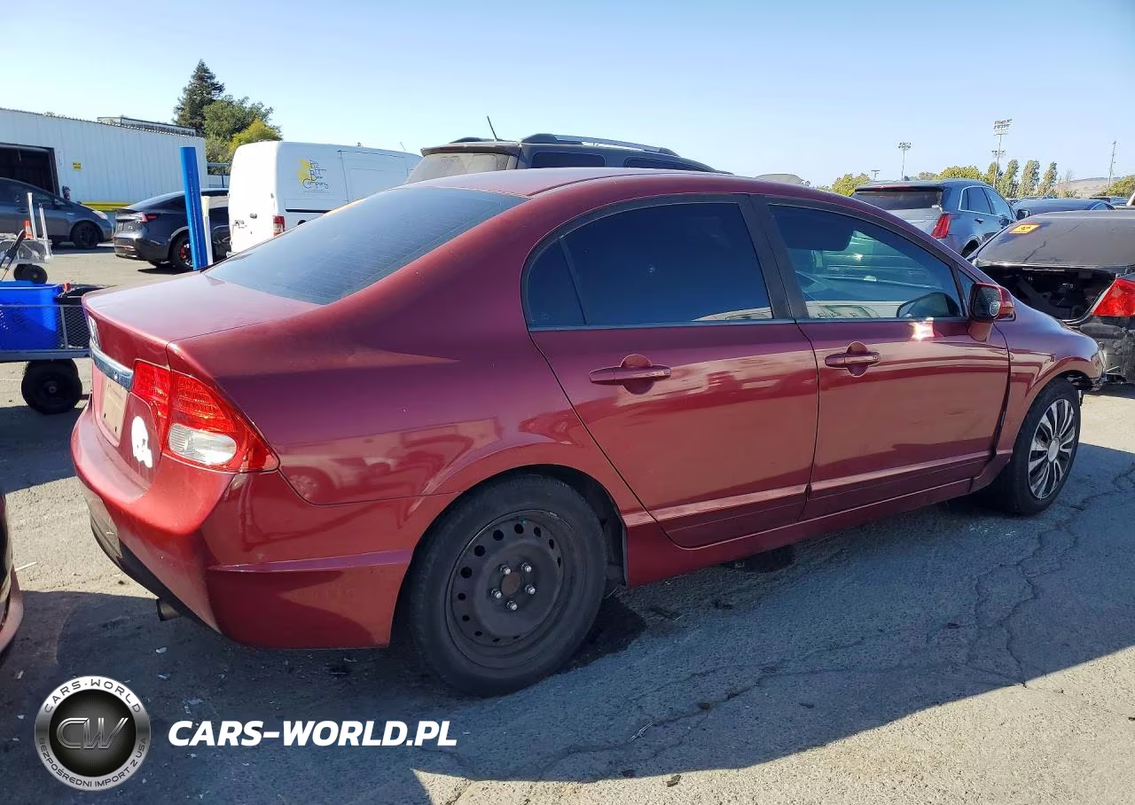 2010 Honda Civic Lx VIN:19XFA1F57AE077361 - 3