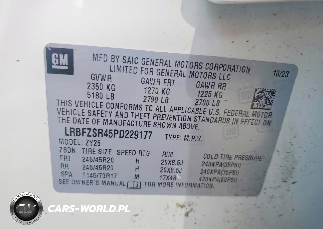 2023 Buick Envision Avenir VIN:LRBFZSR45PD229177 - 14