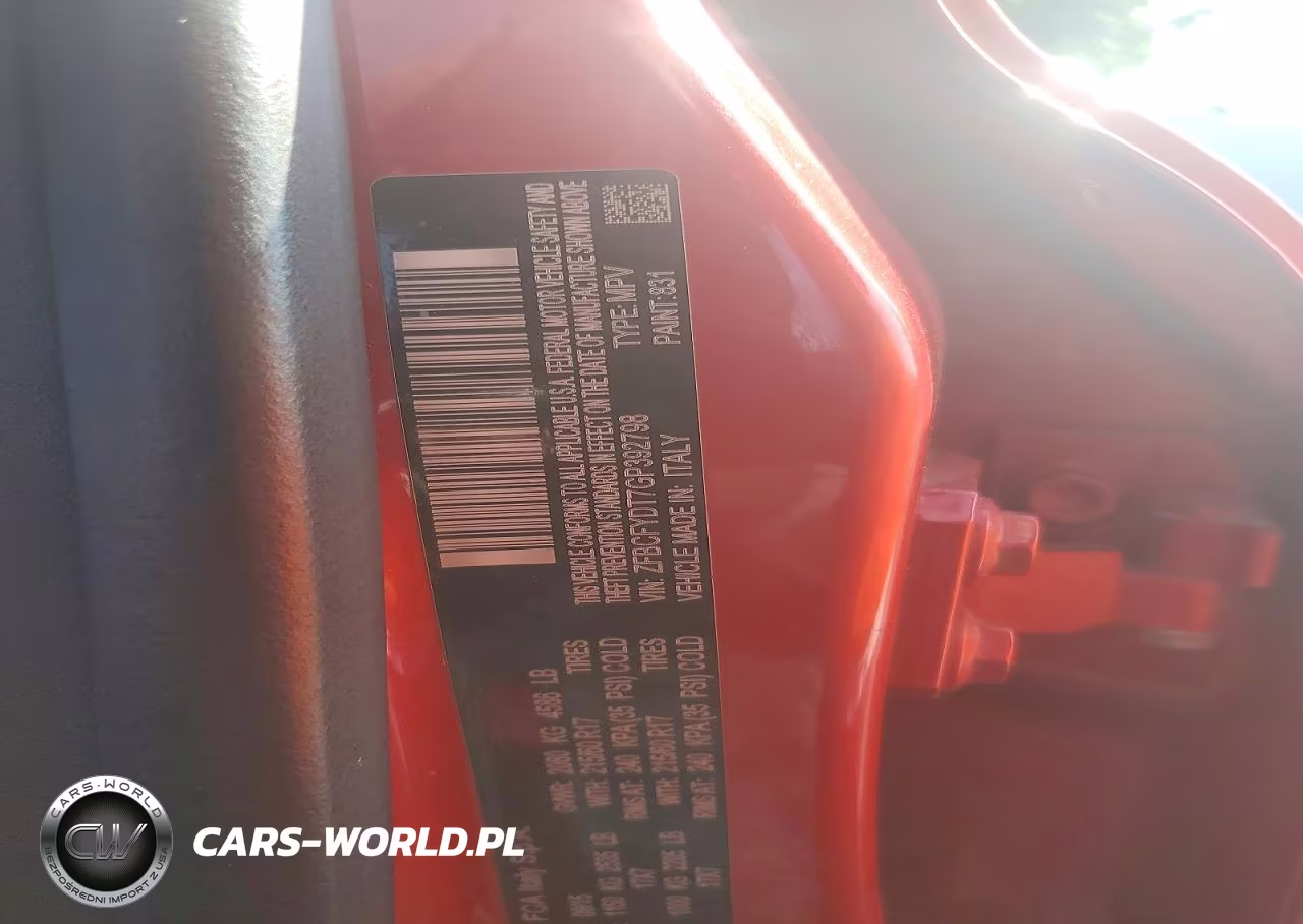 2016 Fiat 500X VIN:ZFBCFYDT7GP392798 - 12