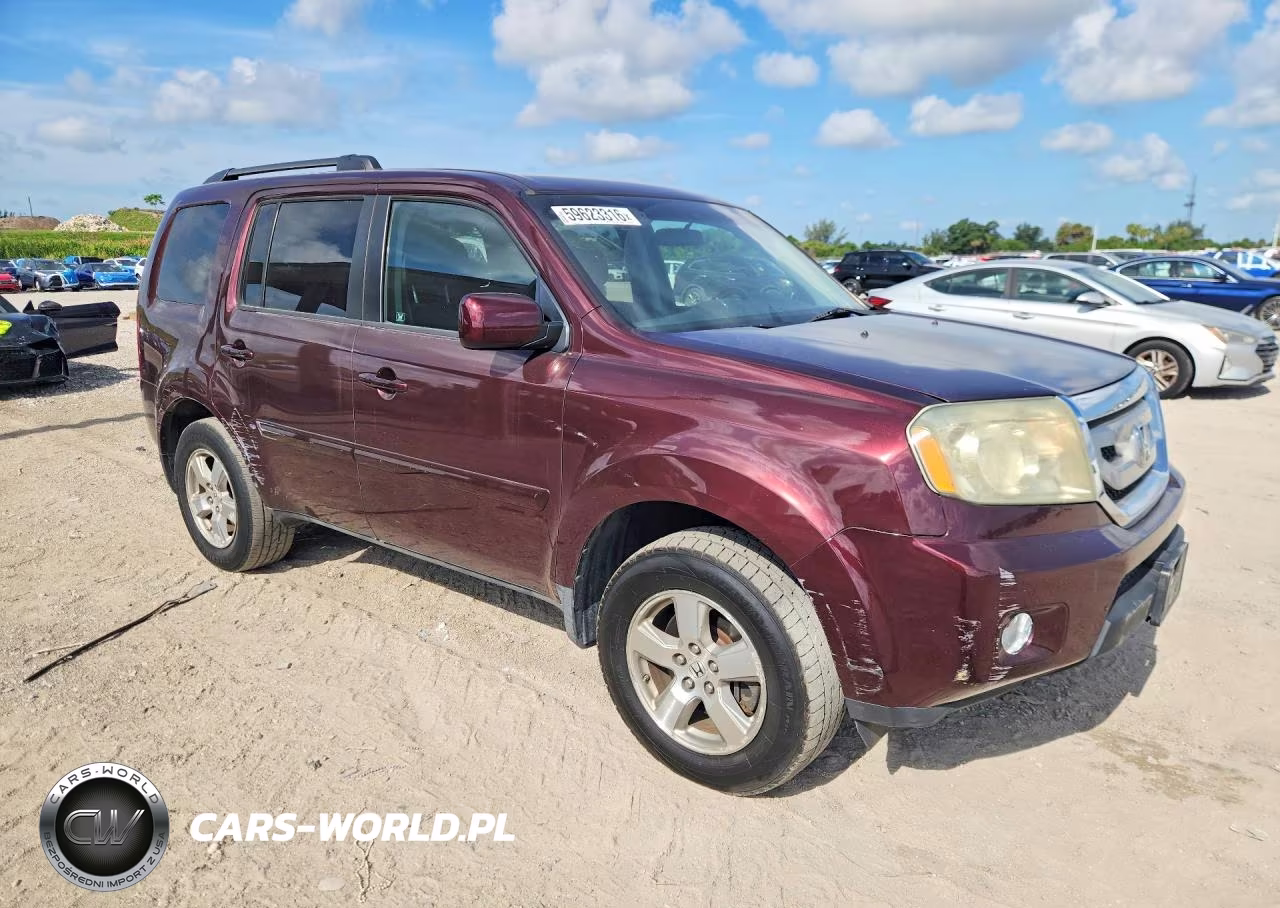 2009 Honda Pilot Ex VIN:5FNYF48459B004320 - 4