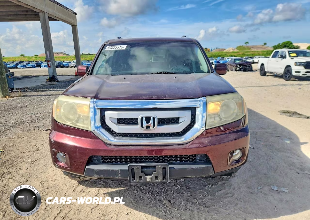 2009 Honda Pilot Ex VIN:5FNYF48459B004320 - 5