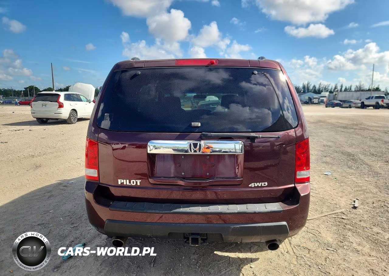 2009 Honda Pilot Ex VIN:5FNYF48459B004320 - 6