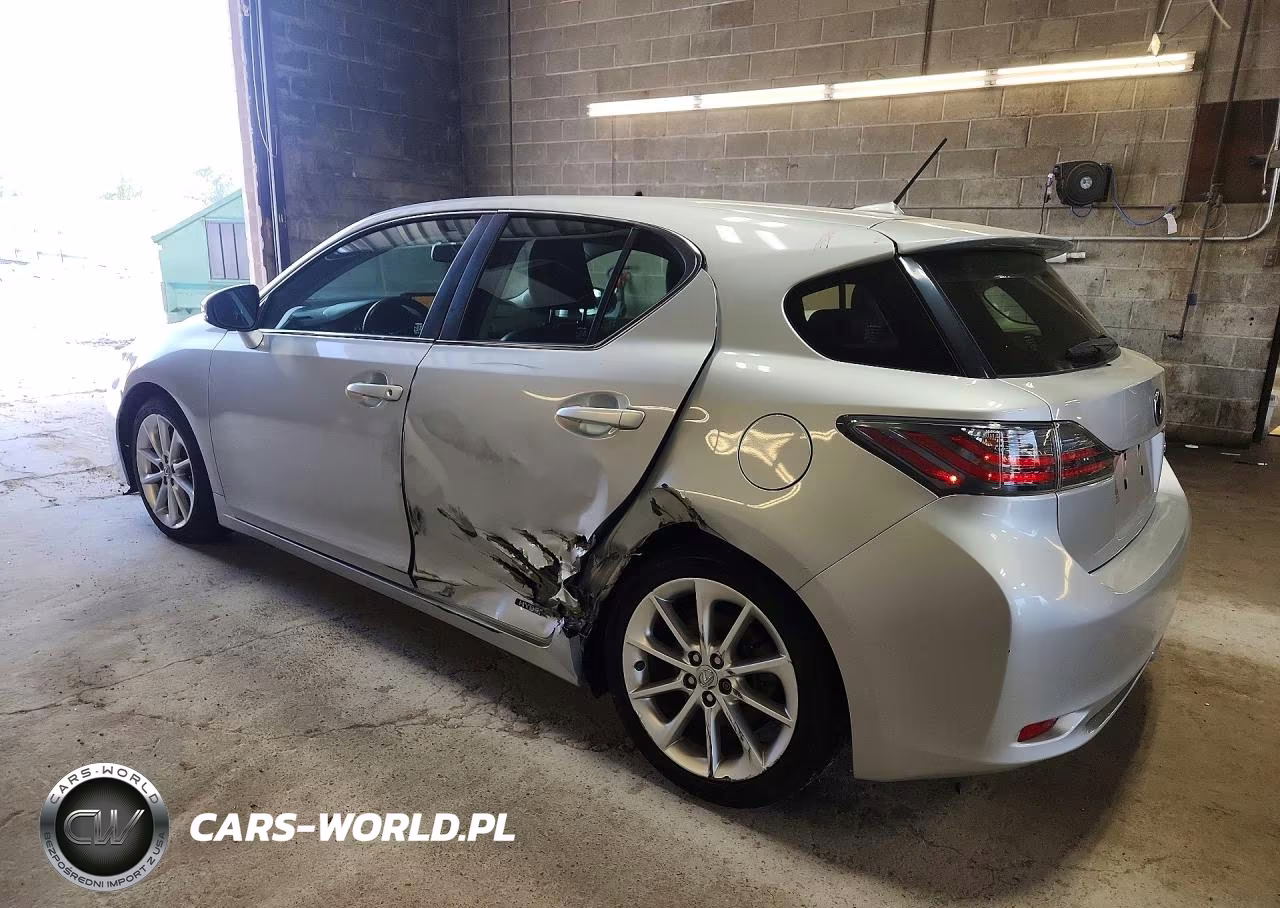 2012 Lexus Ct 200 VIN:JTHKD5BH6C2102052 - 2