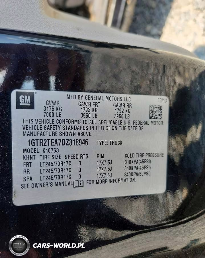 2013 GMC Sierra K1500 VIN:1GTR2TEA7DZ318946 - 12