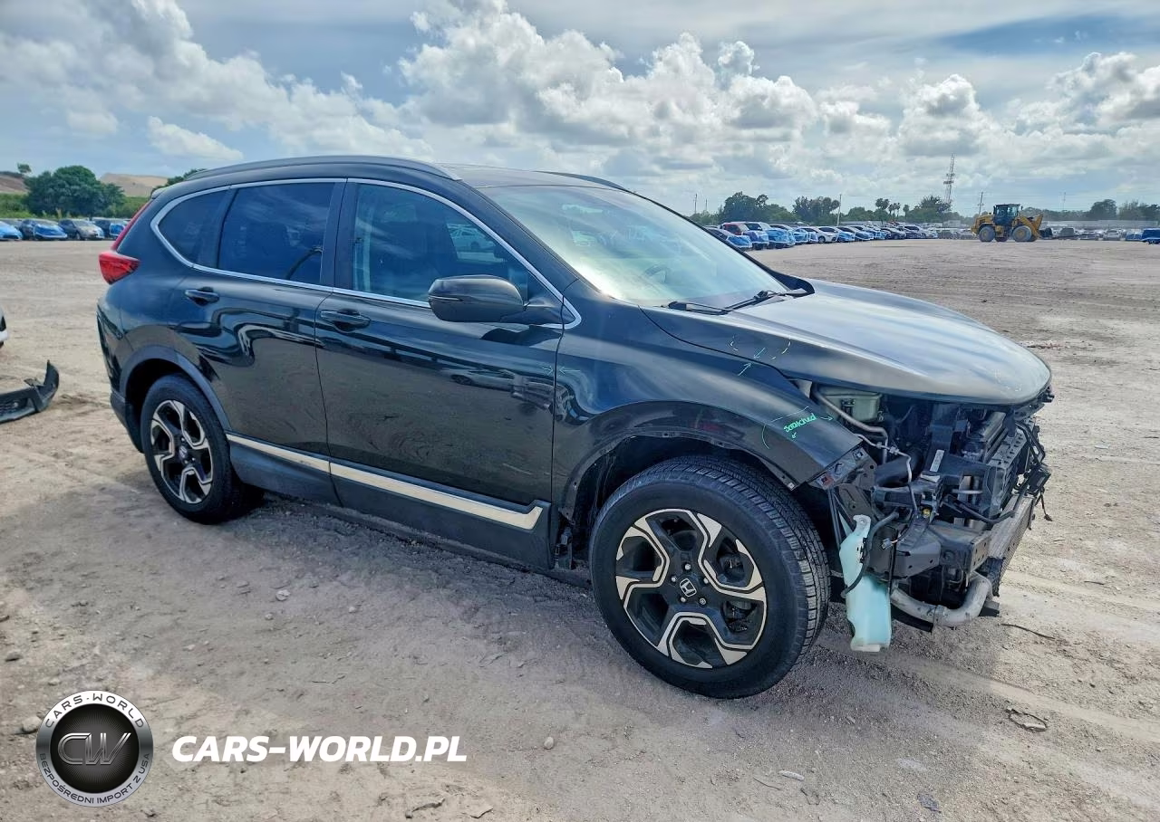 2018 Honda Cr-V Touring VIN:7FARW1H99JE022200 - 4