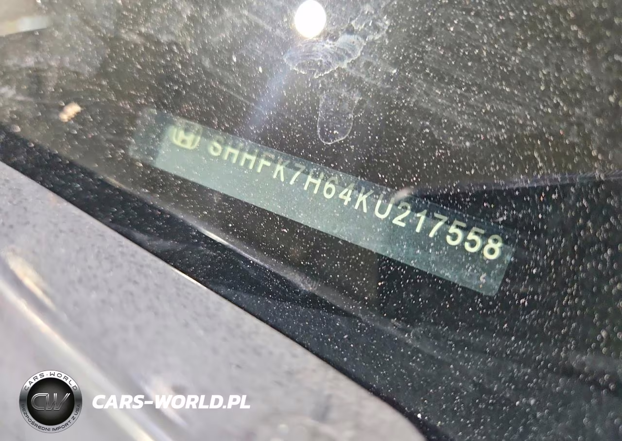 2019 Honda Civic Ex VIN:SHHFK7H64KU217558 - 12
