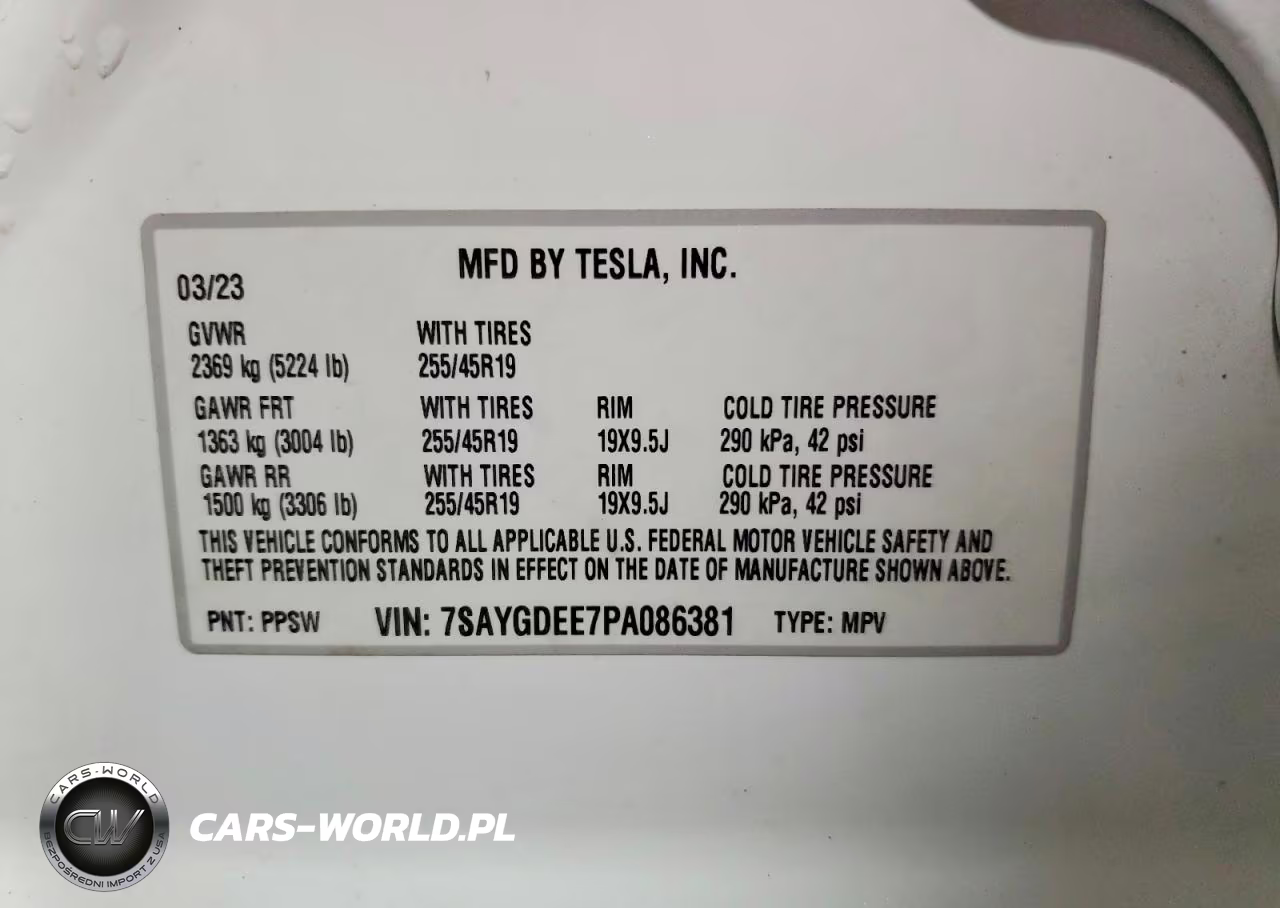 2023 Tesla Model Y VIN:7SAYGDEE7PA086381 - 13