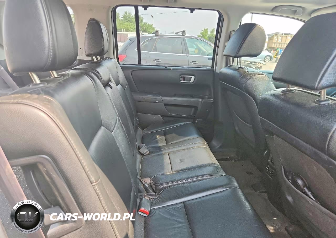 2013 Honda Pilot Touring VIN:5FNYF4H9XDB020002 - 11
