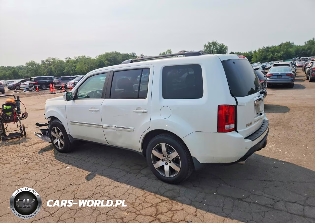 2013 Honda Pilot Touring VIN:5FNYF4H9XDB020002 - 2