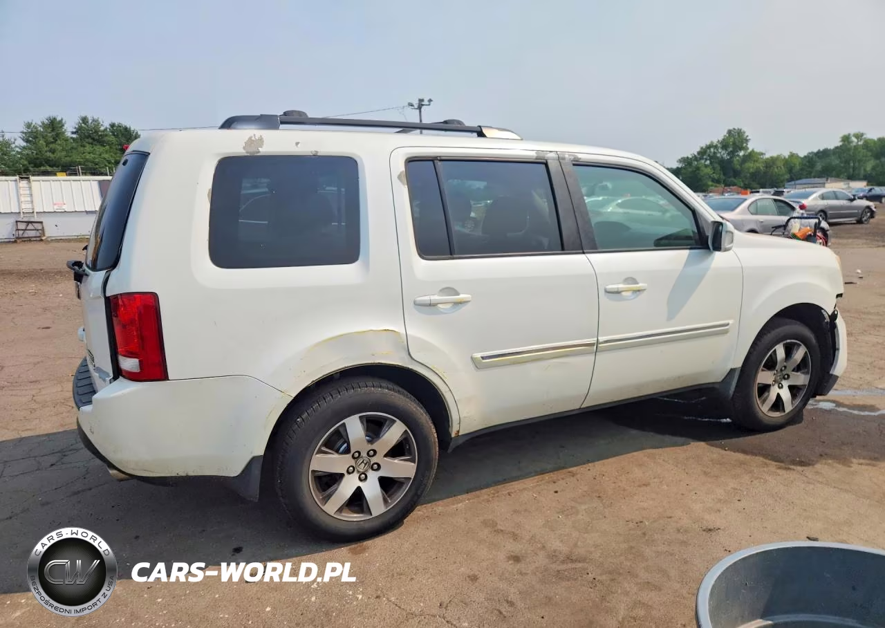 2013 Honda Pilot Touring VIN:5FNYF4H9XDB020002 - 3