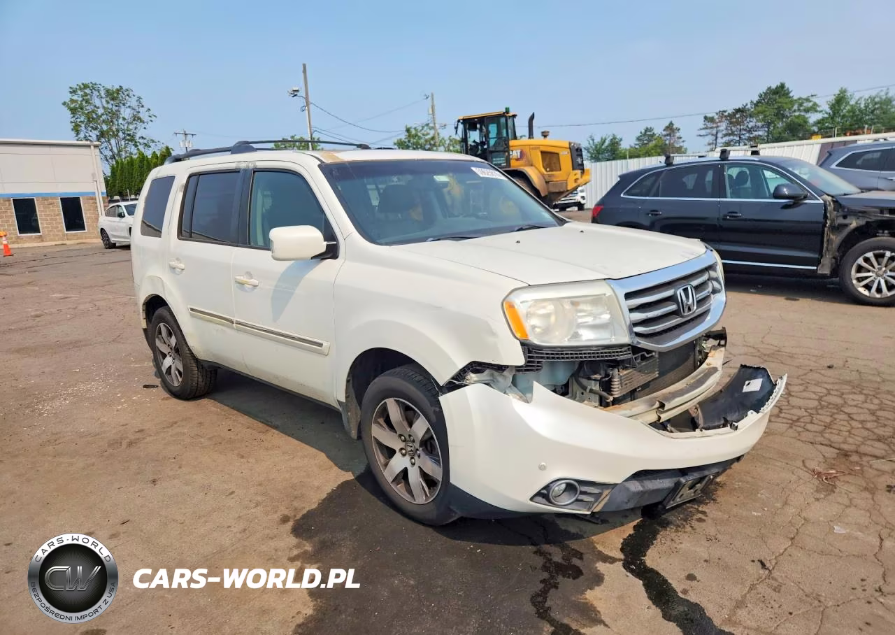 2013 Honda Pilot Touring VIN:5FNYF4H9XDB020002 - 4