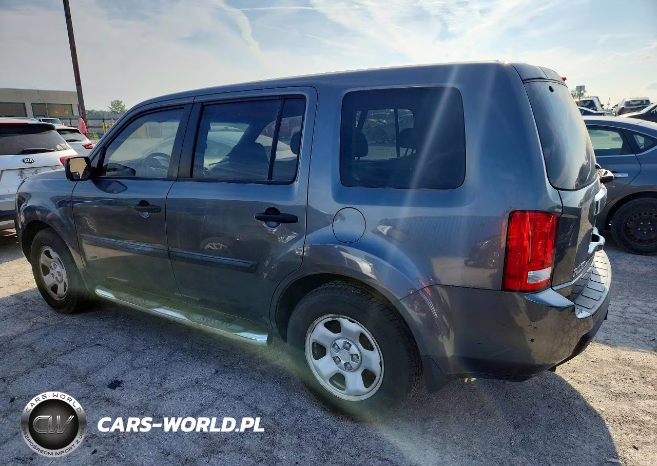 2011 Honda Pilot Lx VIN:5FNYF4H25BB088773 - 2