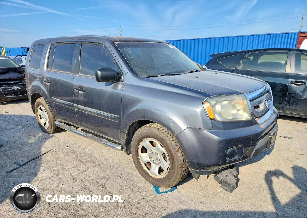 2011 Honda Pilot Lx VIN:5FNYF4H25BB088773 - 4