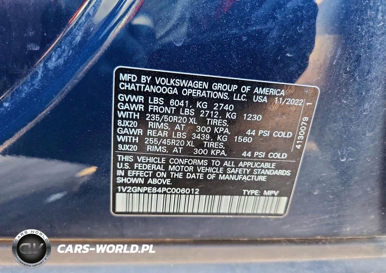 2023 Volkswagen Id.4 Pro S VIN:1V2GNPE84PC006012 - 12