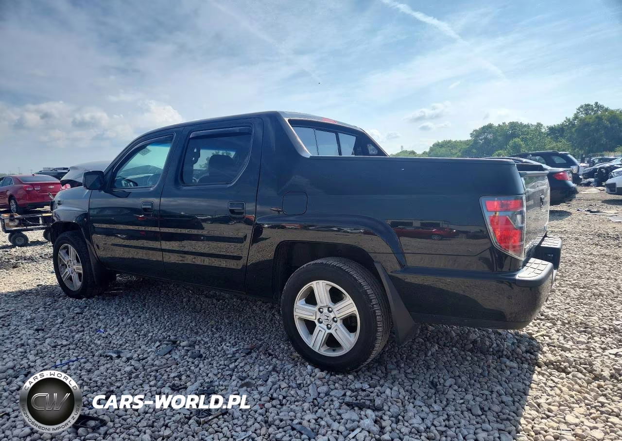 2012 Honda Ridgeline Rtl VIN:5FPYK1F58CB460820 - 2