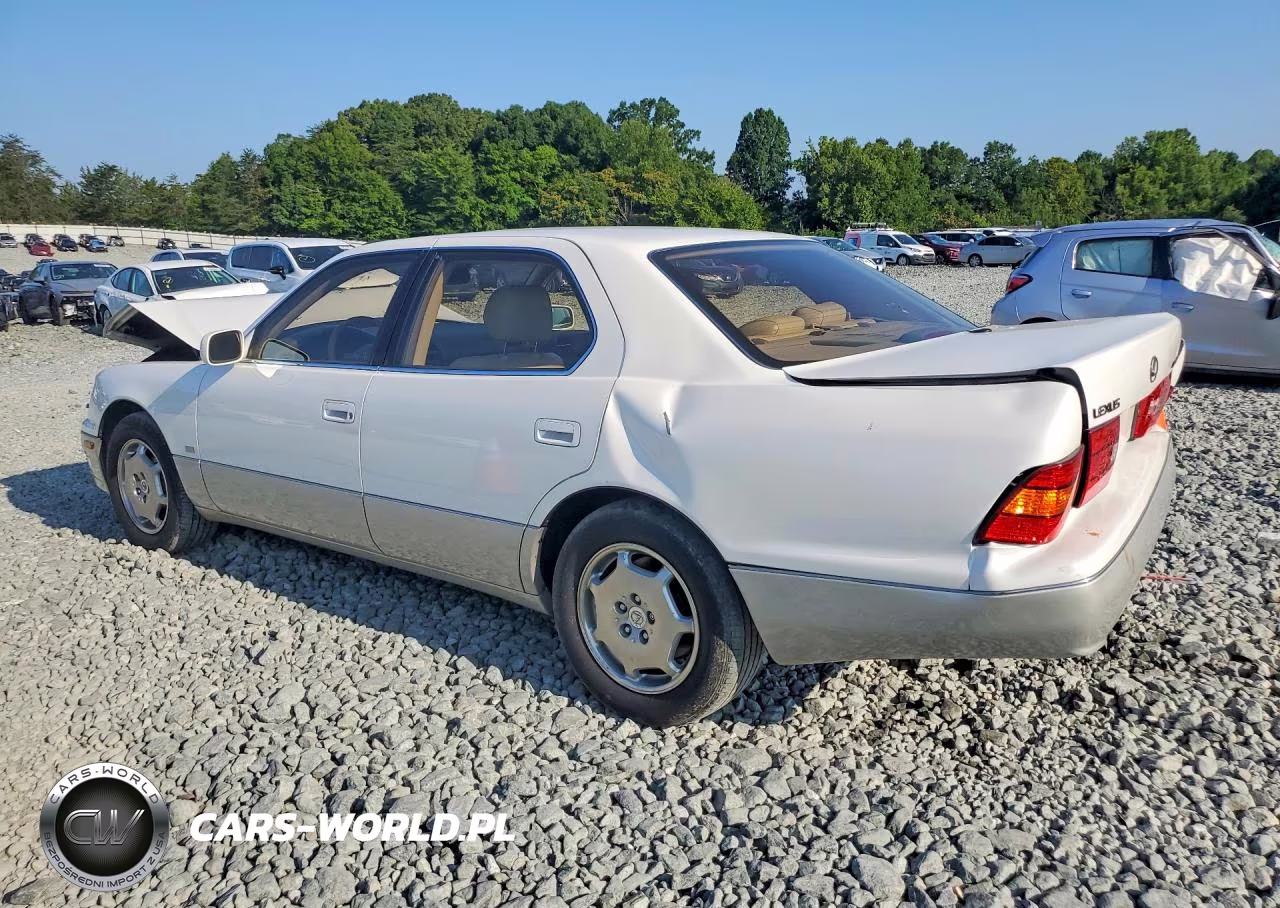 2000 Lexus Ls 400 VIN:JT8BH28F5Y0181712 - 2