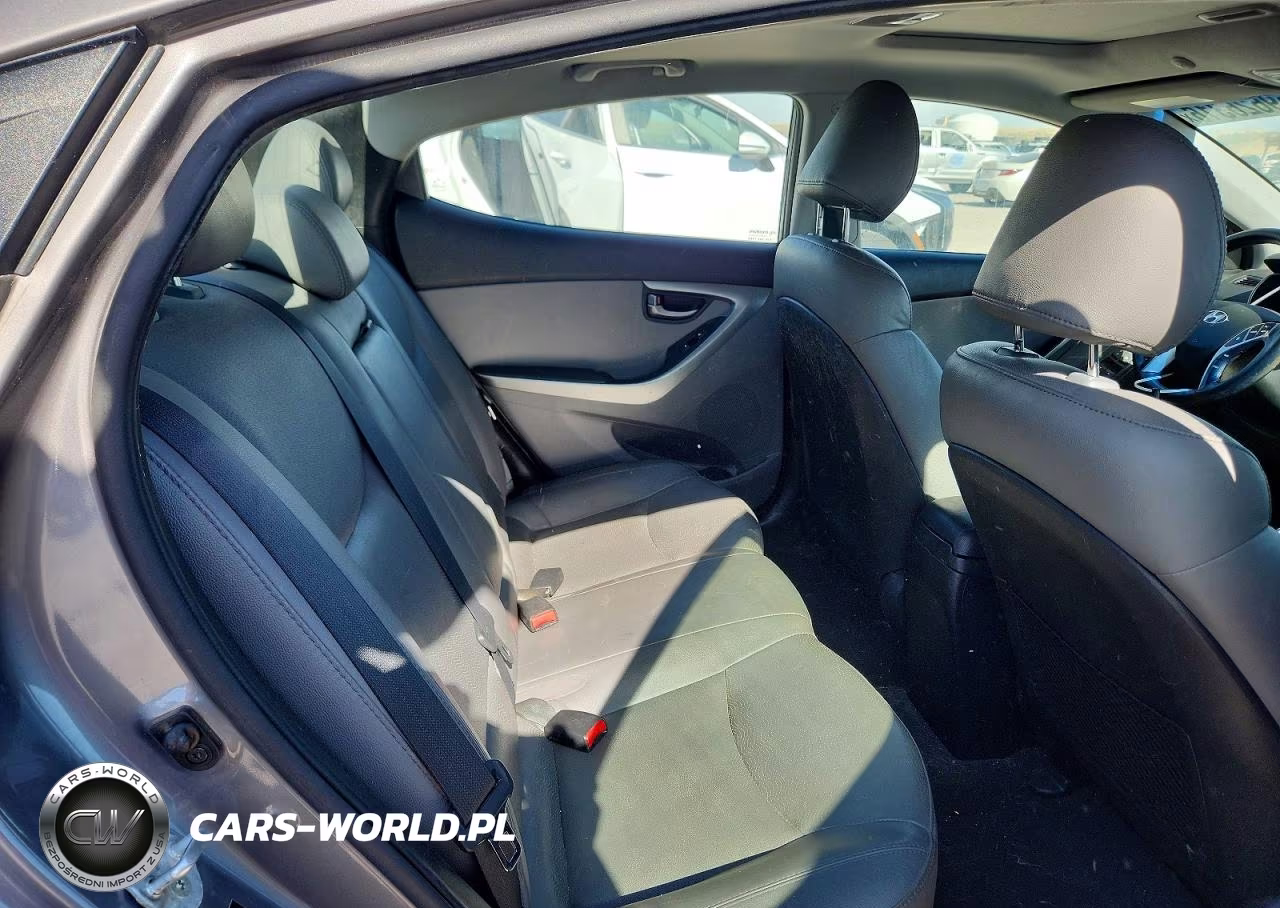 2012 Hyundai Elantra Limited VIN:5NPDH4AE8CH101905 - 10