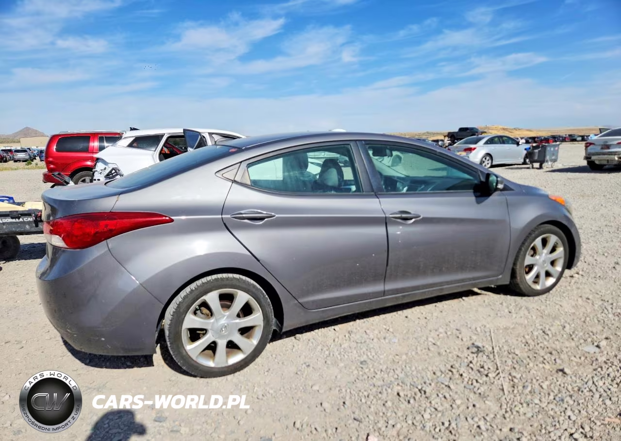 2012 Hyundai Elantra Limited VIN:5NPDH4AE8CH101905 - 3