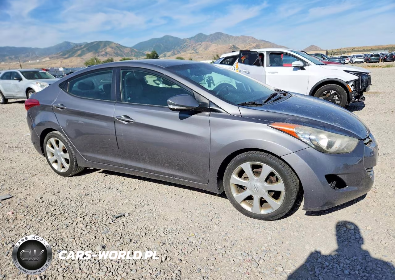 2012 Hyundai Elantra Limited VIN:5NPDH4AE8CH101905 - 4