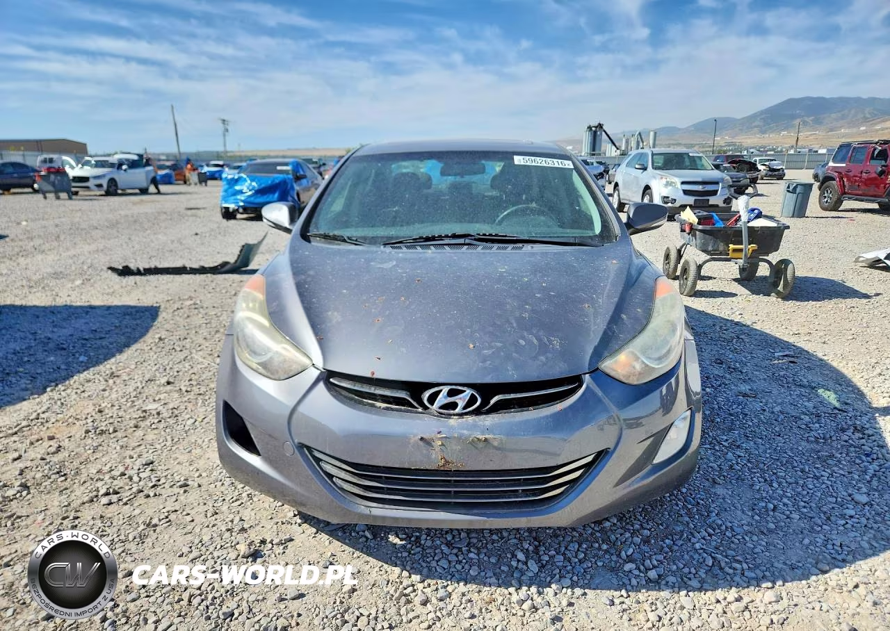2012 Hyundai Elantra Limited VIN:5NPDH4AE8CH101905 - 5