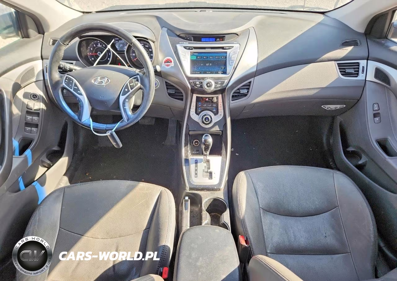 2012 Hyundai Elantra Limited VIN:5NPDH4AE8CH101905 - 8