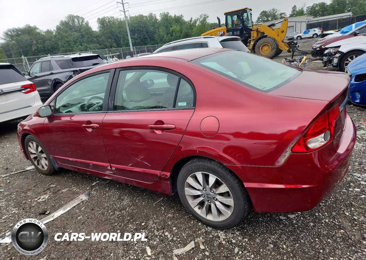 2009 Honda Civic Ex VIN:1HGFA16899L001168 - 2