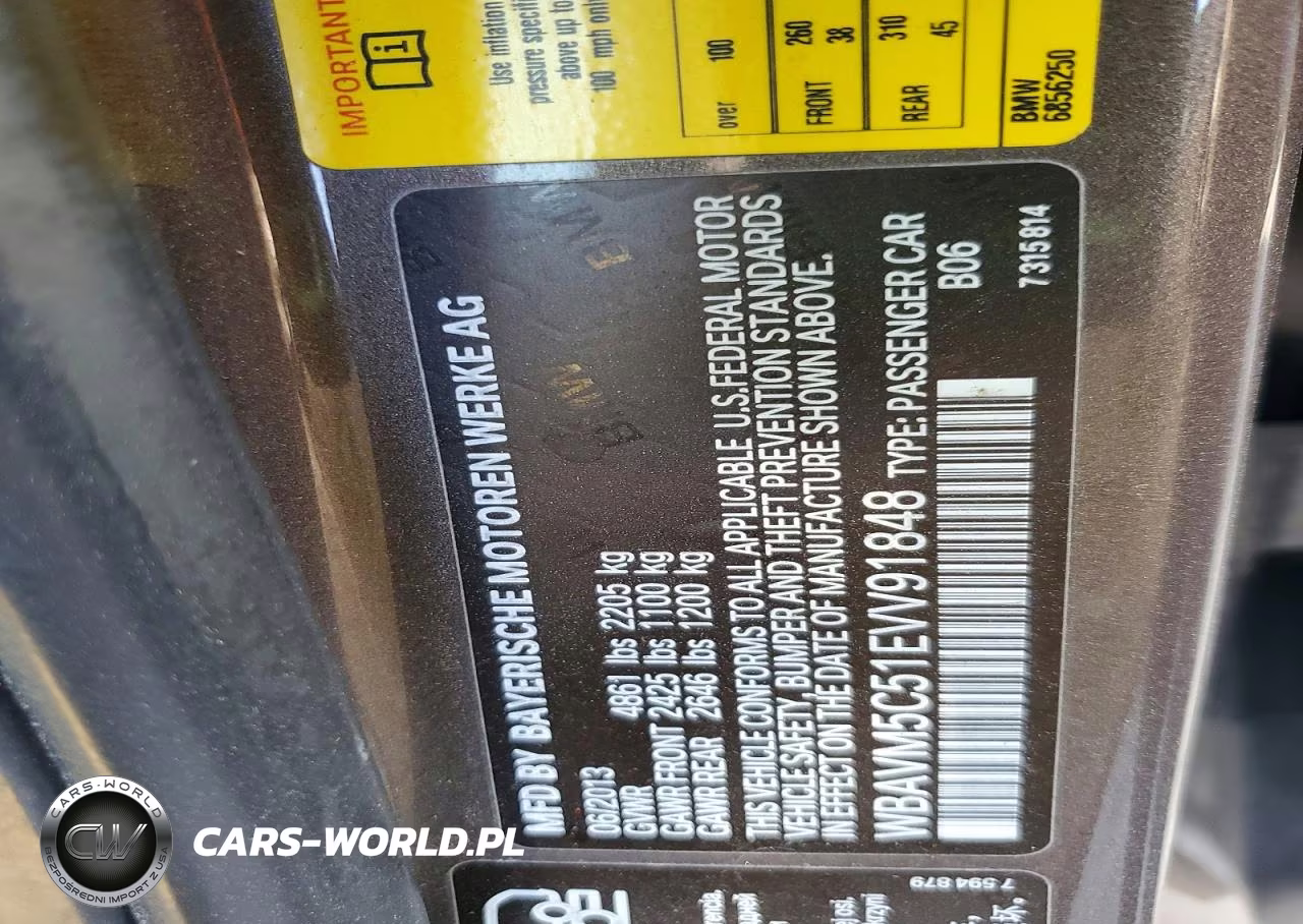 2014 BMW X1 xDrive35I VIN:WBAVM5C51EVV91848 - 13