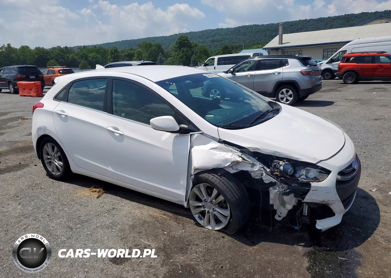 2013 Hyundai Elantra Gt Base VIN:KMHD35LE9DU033683 - 4