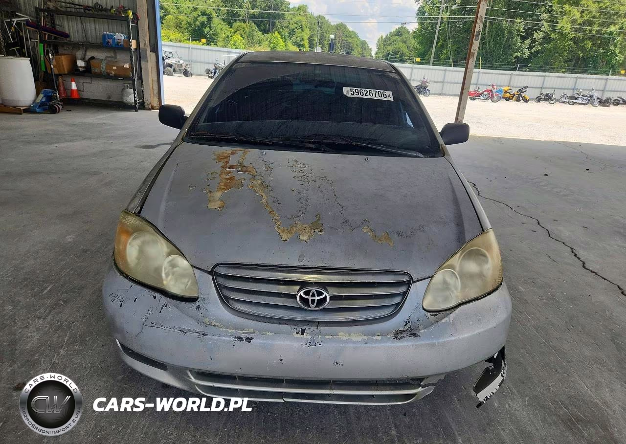 2003 Toyota Corolla Ce VIN:JTDBR32EX30010712 - 5