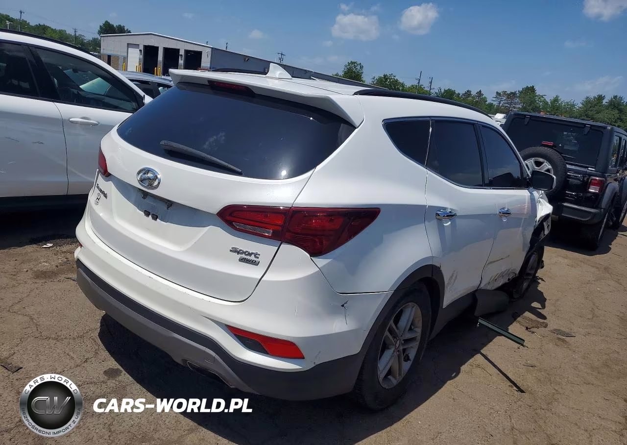 2017 Hyundai Santa Fe VIN:5XYZUDLB1HG387437 - 3