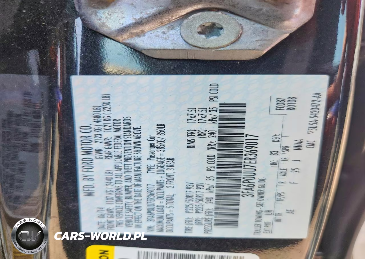 2014 Ford Fusion S Hybrid VIN:3FA6P0UU7ER369017 - 12