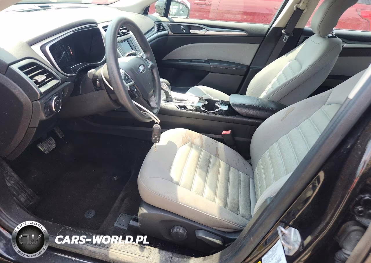 2014 Ford Fusion S Hybrid VIN:3FA6P0UU7ER369017 - 7
