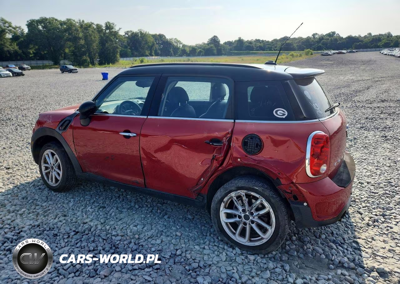 2016 Mini Cooper S Countryman VIN:WMWZC3C59GWT07288 - 2