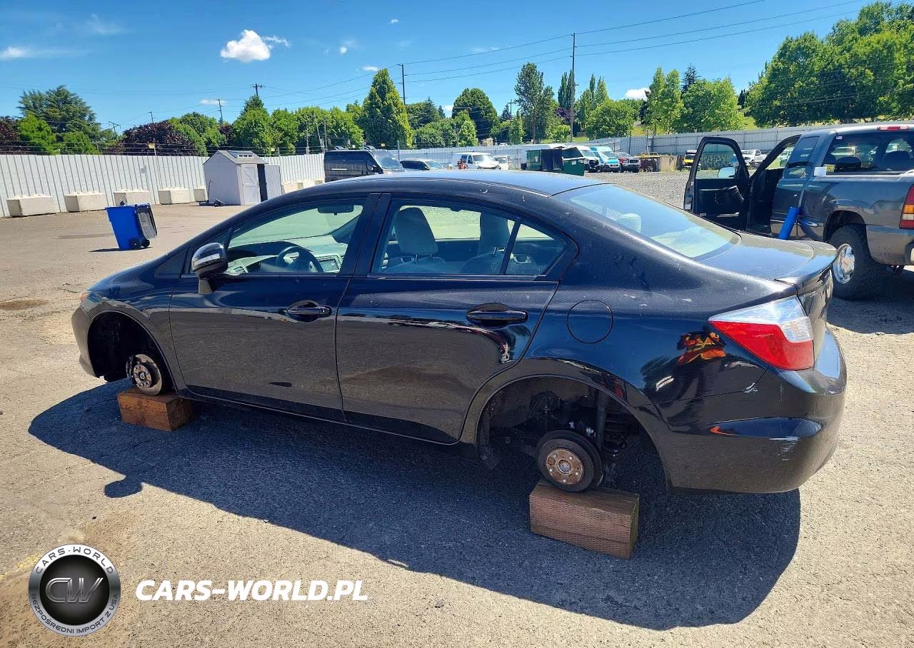 2012 Honda Civic Hybrid VIN:JHMFB4F23CS006063 - 2