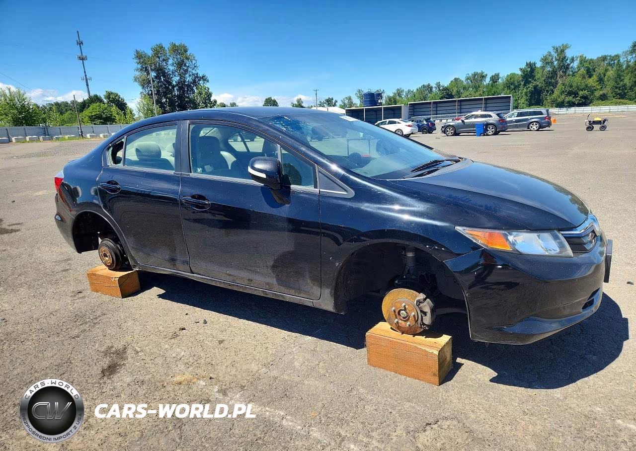 2012 Honda Civic Hybrid VIN:JHMFB4F23CS006063 - 4