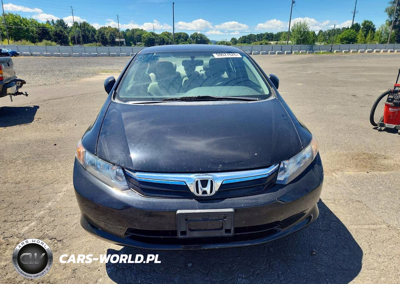 2012 Honda Civic Hybrid VIN:JHMFB4F23CS006063 - 5