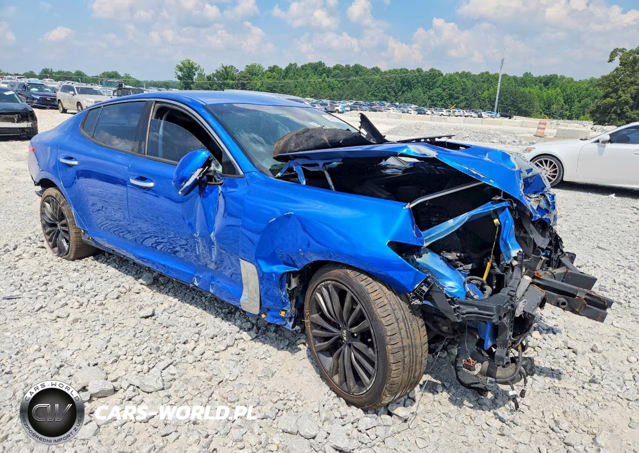 2019 Kia Stinger Base VIN:KNAE15LA2K6063991 - 4