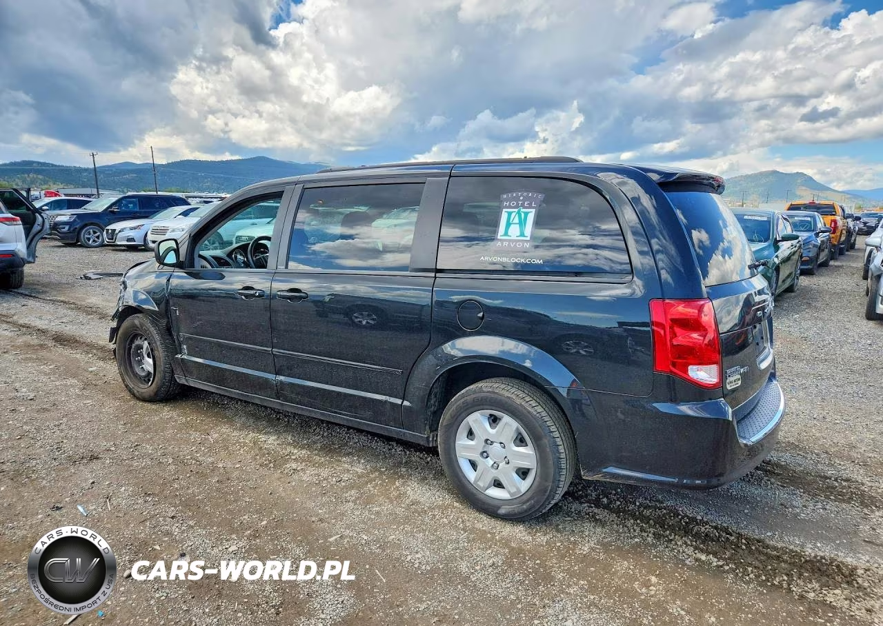 2013 Dodge Grand Caravan Se VIN:2C4RDGBG0DR530592 - 2