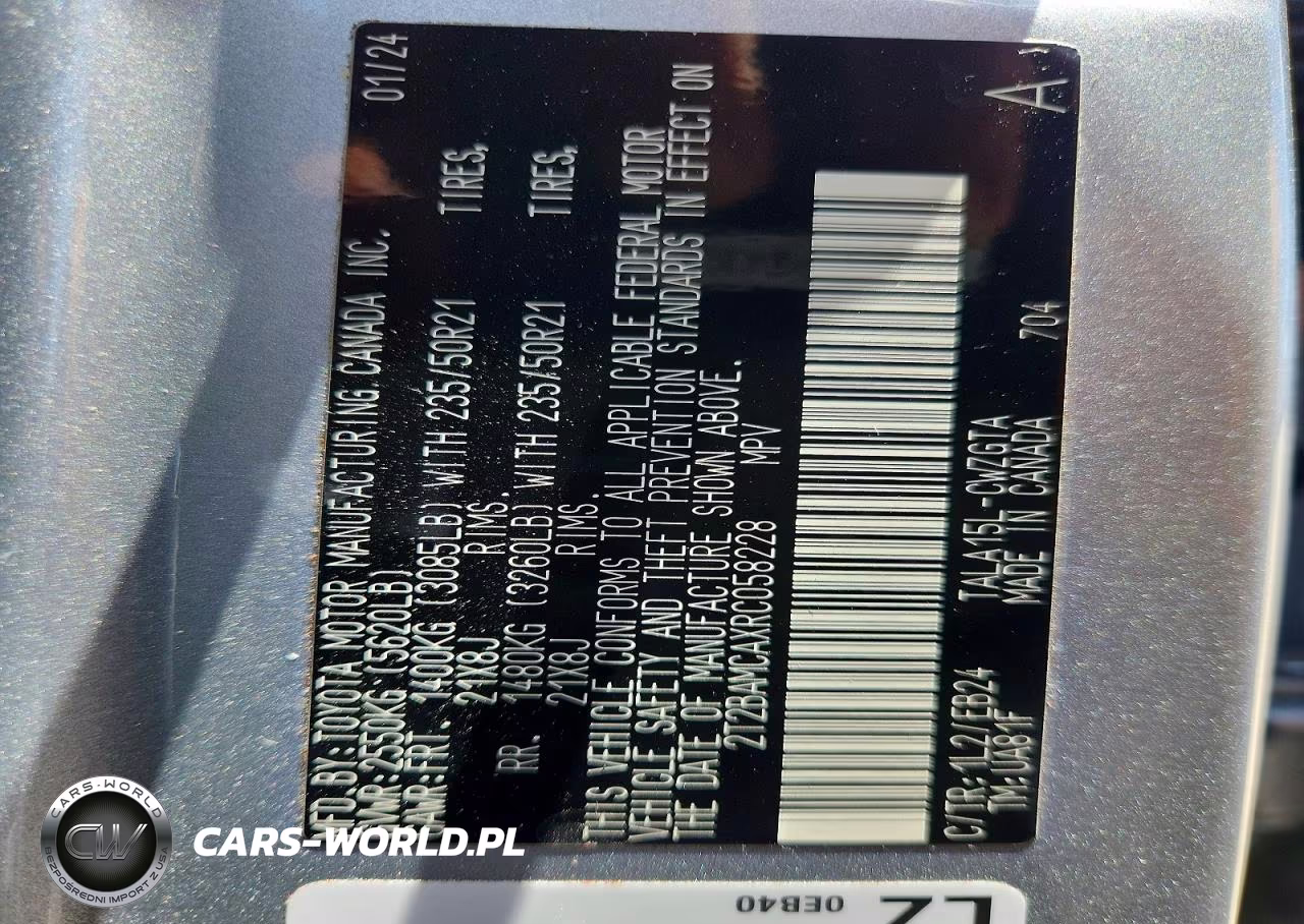 2024 Lexus Rx 350 F Sport Handling VIN:2T2BAMCAXRC058228 - 14