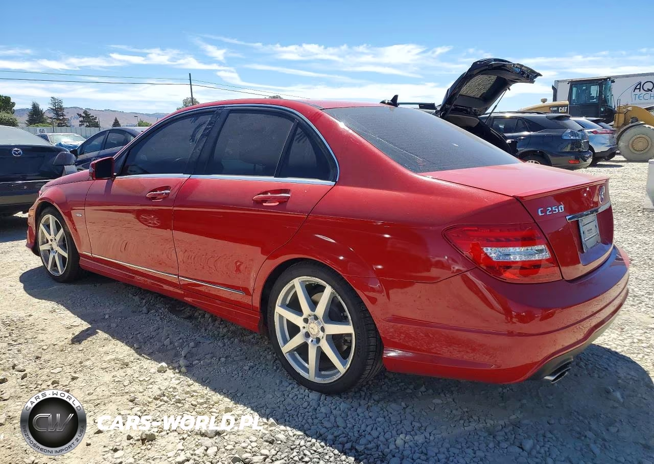 2012 Mercedes-Benz C 250 VIN:WDDGF4HB8CR209986 - 2