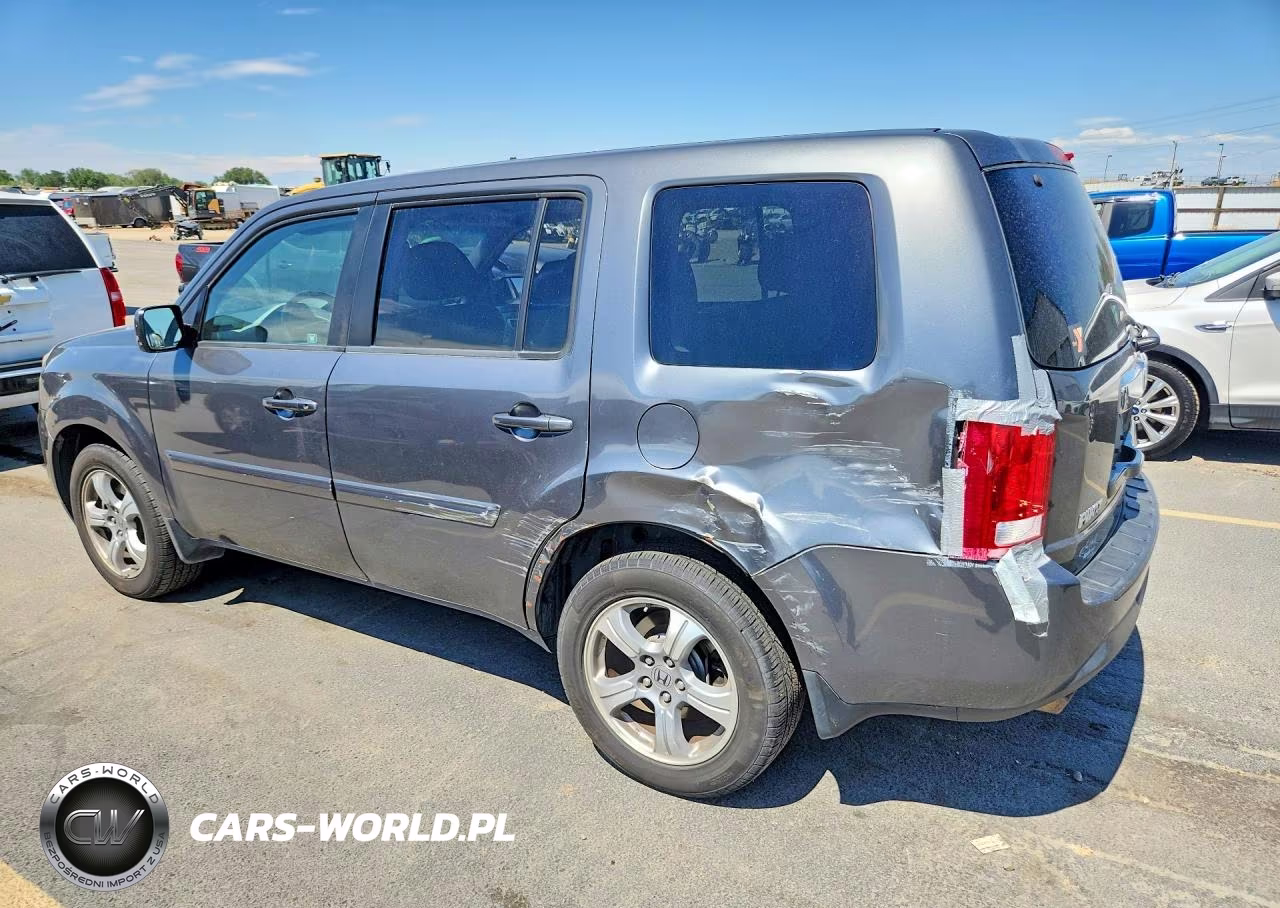 2012 Honda Pilot Exl VIN:5FNYF4H61CB055807 - 2