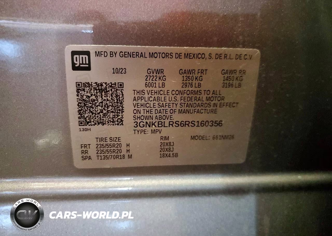2024 Chevrolet Blazer VIN:3GNKBLRS6RS160356 - 13