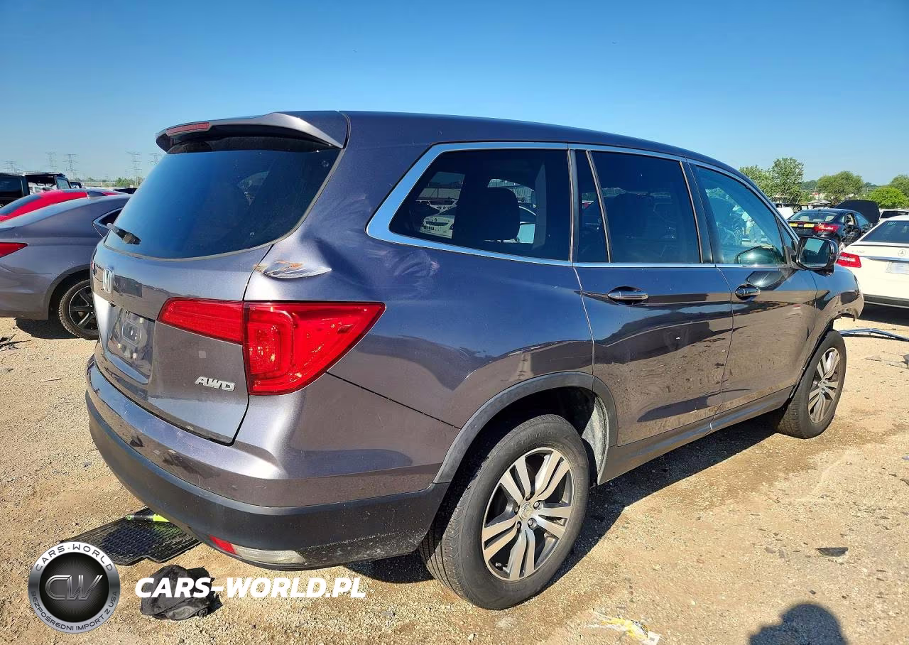 2016 Honda Pilot Exln VIN:5FNYF6H74GB056783 - 3