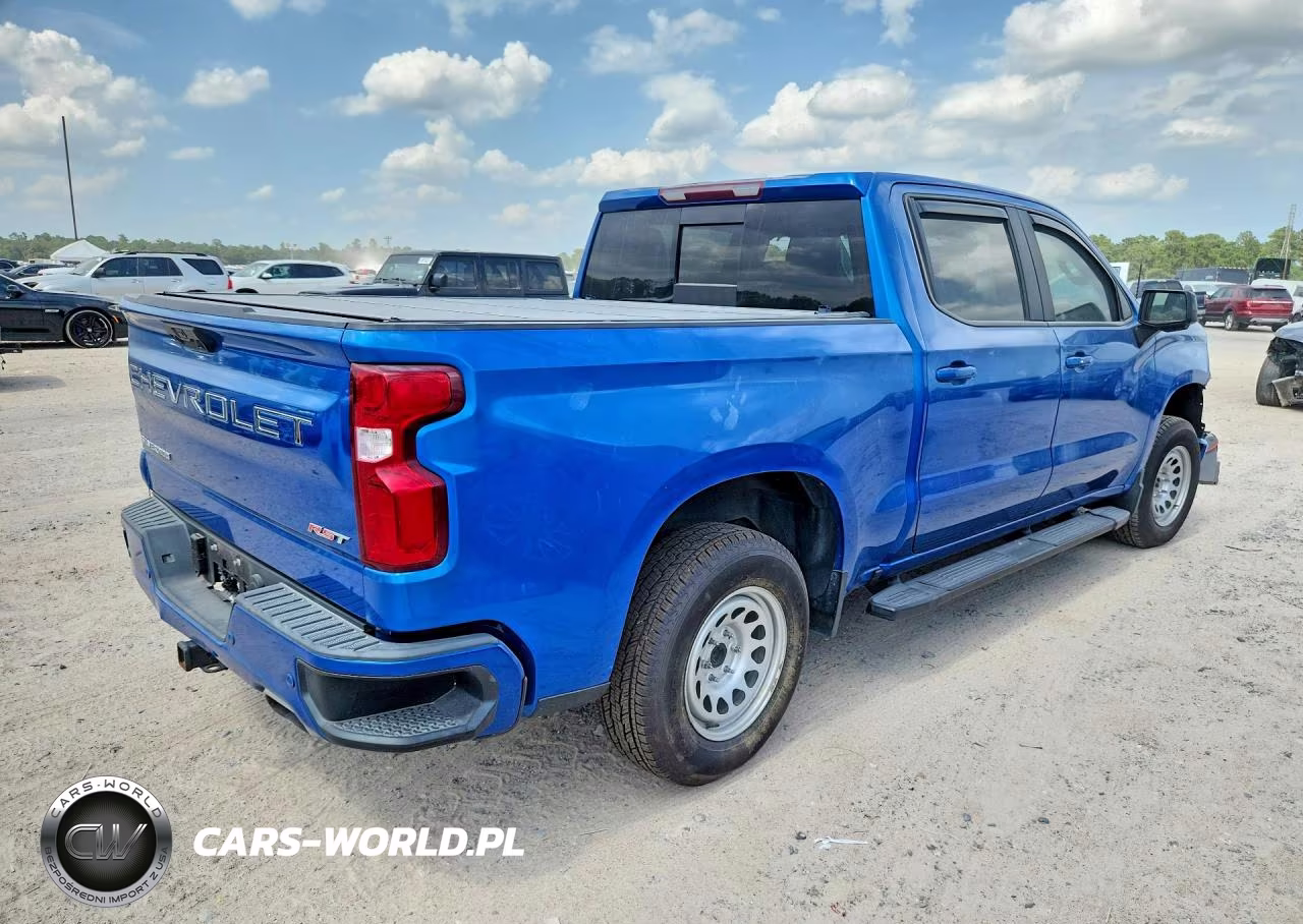 2022 Chevrolet Silverado K1500 Rst VIN:3GCUDEED5NG537982 - 3
