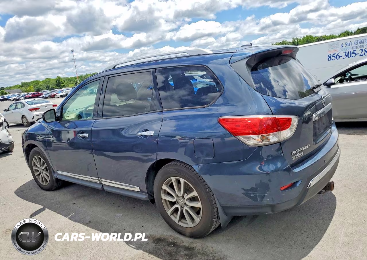 2015 Nissan Pathfinder Sl VIN:5N1AR2MM9FC685640 - 2