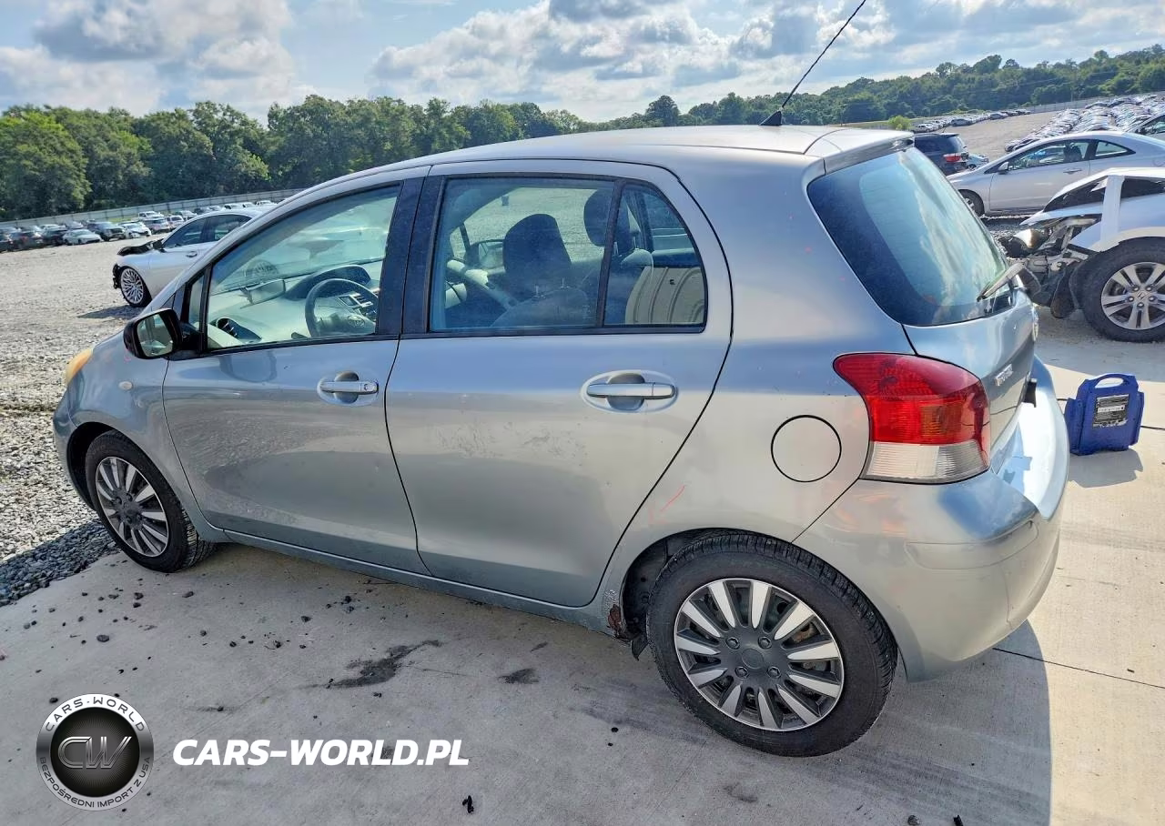 2010 Toyota Yaris Base VIN:JTDKT4K37A5289025 - 2