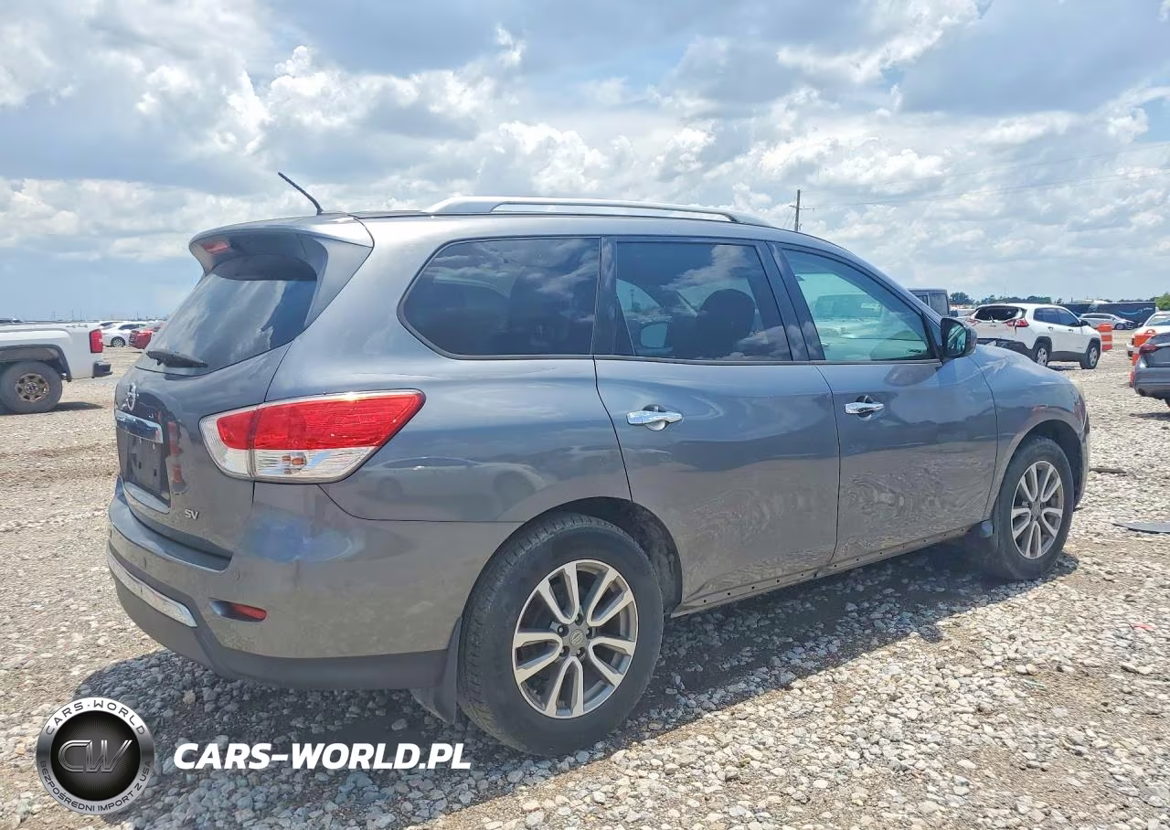 2015 Nissan Pathfinder Sv VIN:5N1AR2MNXFC721229 - 3